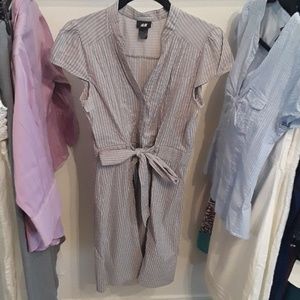 H&M gray casual dress